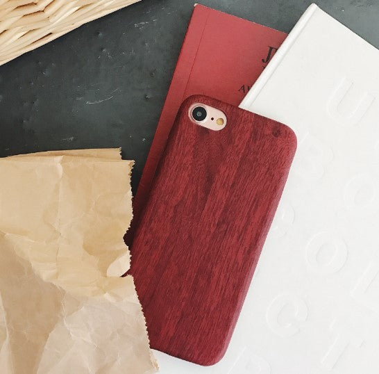 Wooden handset case with ultra-thin wood-grain soft leather cover and wood-grain handset cover Wooden handset case with ultra-thin wood-grain soft leather cover and wood-grain handset cover